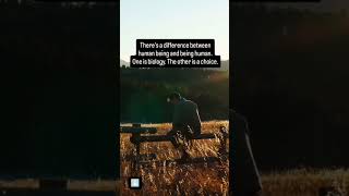 BE HUMAN FIRST #Love #Choice #faith #jesus #christiancreator #bible relationship #movies #ytshorts