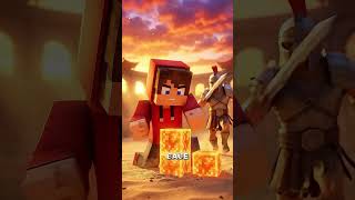 Was würde ich als Gladiator in Minecraft tun? 💀 #minecraft #shorts #arena