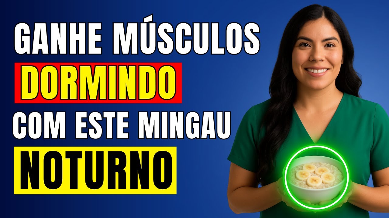 Este Mingau REGENERA MÚSCULOS e Fornece ENERGIA Depois dos 60!