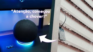 Como fazer um SENSOR DE CHUVA compatível com ALEXA! | DIY com SONOFF DW2