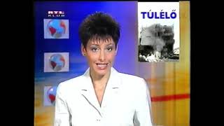 VhsRip Rtl Klub első arculatok, reklám, ajánló, híradó