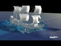 Houdini Experiments - Ocean flip Geo previz