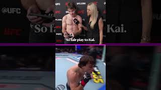 Luke Riley looks back at his finish vs Kai Kamaka 🔥 #UFC329