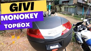 Givi Top Box 40 Litre Installation On My Kawasaki Versys 650
