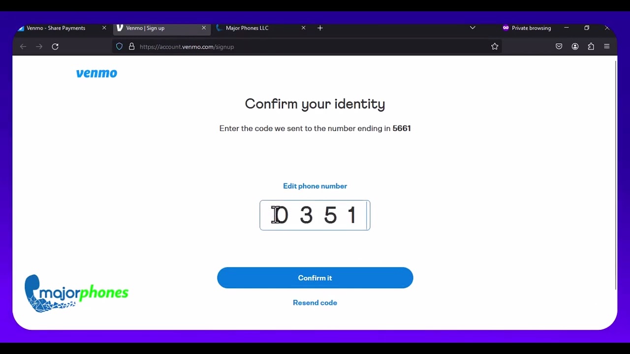 Quick Venmo Sign-Up with Virtual Number: Bypass SMS Verification Easily | Non-VoIP numbers 2024