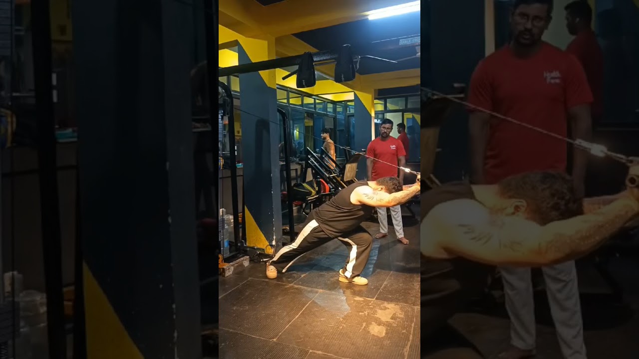 Triceps cable extension  