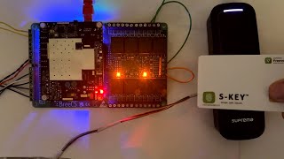 BreeCS ACU, S-Key Fingerprint Card and Suprema XPass D2 reader