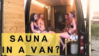 VAN TOUR | Sauna in a CARGO van