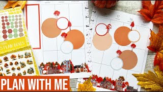 PLAN WITH ME - AUTUMN HOUSES & TREES - Planything