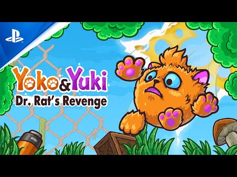 Yoko & Yuki: Dr. Rat's Revenge - Release Trailer | PS4