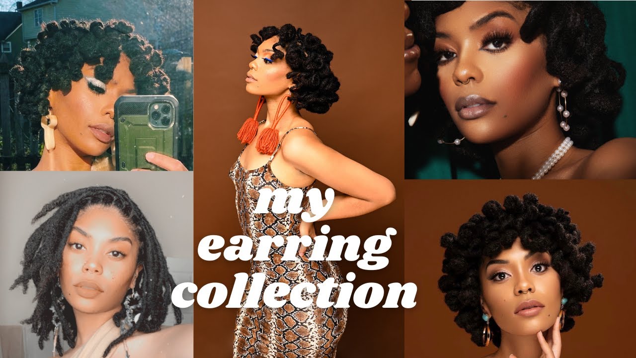 MY EARRING COLLECTION |BLACK OWNED + SMALL BUSINESSES + more| thequalityname