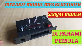 CARA MUDAH MERAKIT MODUL MP3 BLUETOOTH UNTUK PEMULA #totorial