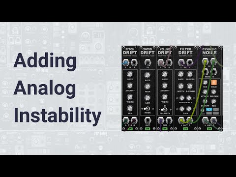 Voltage Modular Tutorial | Adding Analog Instability with Insomniac Music's Drift Pack