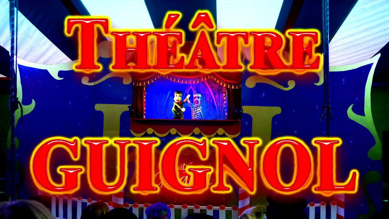 THEATRE GUIGNOL, spectacle de marionnettes traditionnelles.