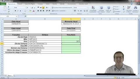 Excel Avançado - Funções de Data