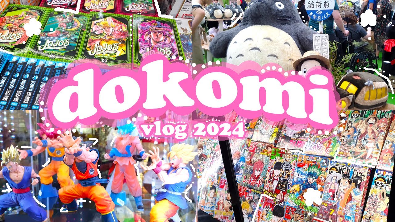 dokomi vlog 🍡 || anime & japan expo impressions