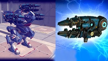 War Robots Test Server 2.9.0 - Medium Weapon Prototype - Auto Fire Disabled