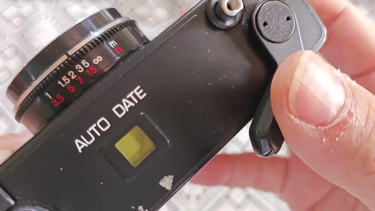 📷 Hướng dẫn sử dụng máy ảnh film Konica C35 EFD