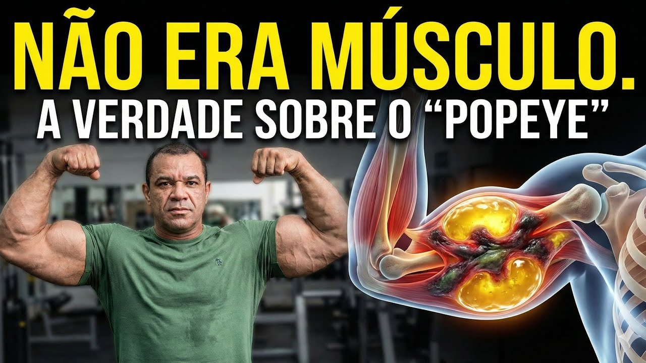 Popeye Brasileiro' morre no Recife aos 55 anos; ficou famoso após injetar óleo mineral nos braços