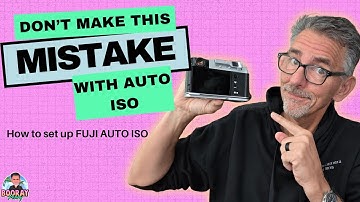 Setting AUTO ISO on a Fuji Camera