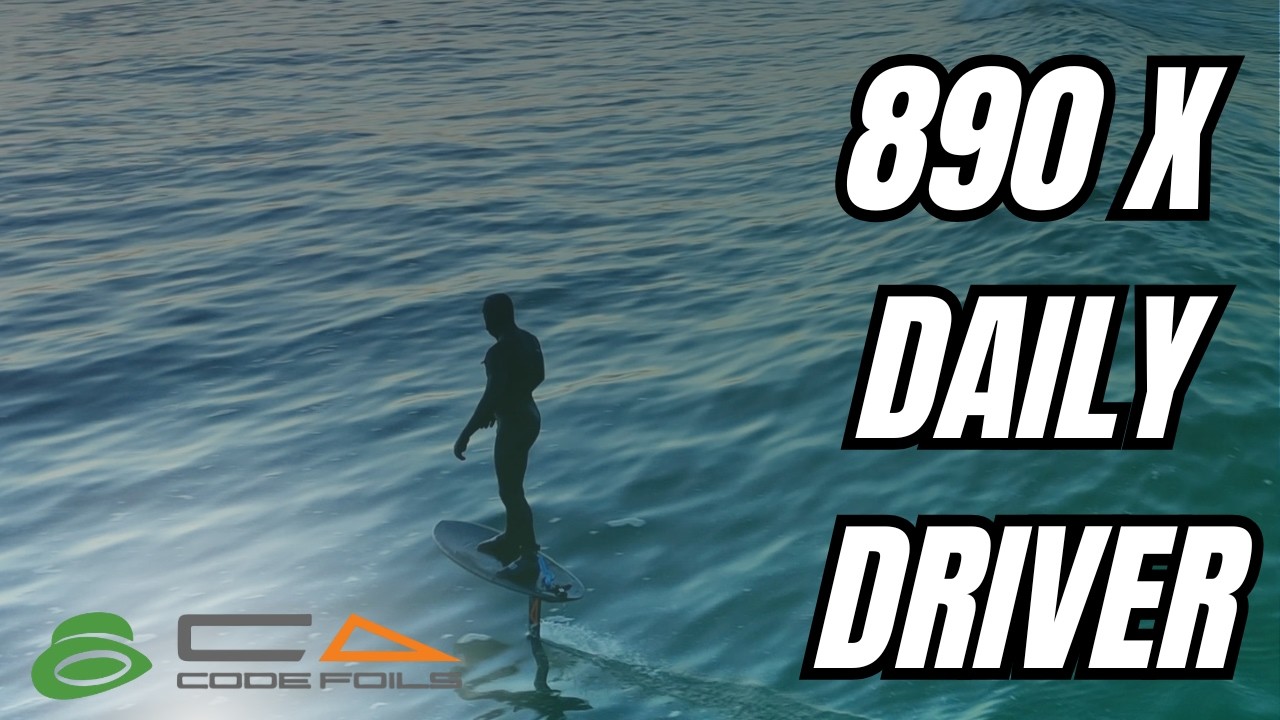Is the Code 890X the Best All Around Surf Foil - YouTube