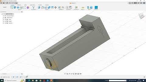 machine vice part 1 in FUSION 360