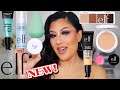 TRYING OUT NEW ELF COSMETICS MAKEUP *TRY ON AND REVIEW* Alma Rivera Beauty