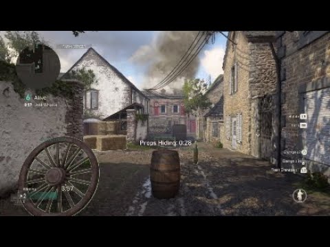 prop hunt ferme CoD WW2 Prop Hunt gameplay