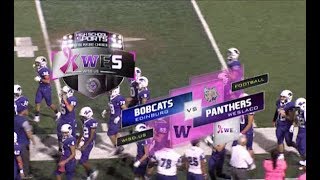 Football - Weslaco Panthers vs Edinburg Bobcats (October 26, 2018)
