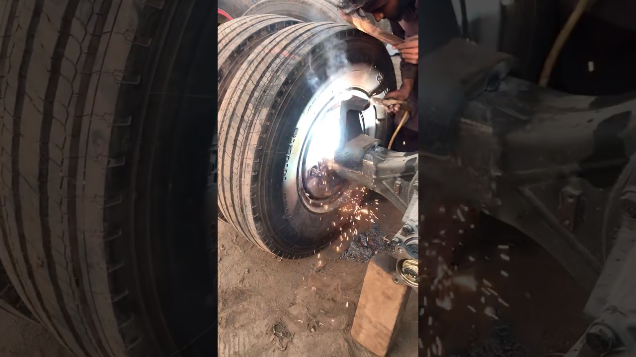 Heavy Duty Truck Repair: Hub Welding 
