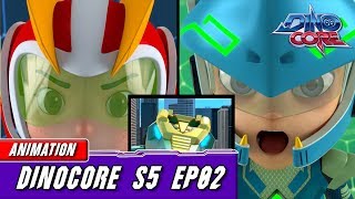 [Dinocore] Official | S05 Ep02 | The Three Powers United | Best Animation For Kids | Tuba N