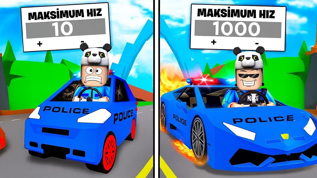 EN KÖTÜ POLİS Arabasından EN İYİ POLİS Arabasına Yükselttim! - ROBLOX BROOKHAVEN (Hikaye)