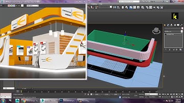 Tutorial on Modeling texturing and lighting a 3d stall in 3ds,max using Vray ( Part 1)