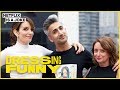 Tan France & Tina Fey Give Rachel Dratch an Ariana Grande Look | Dressing Funny | Netflix Is A Joke