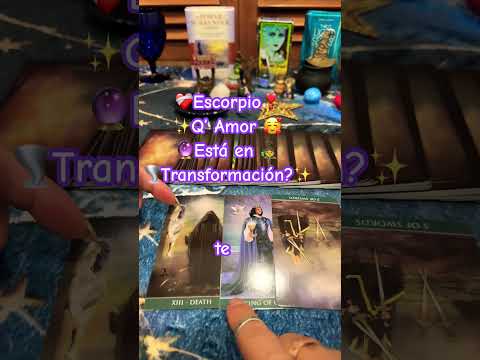 Escorpio ❤️ un Amor q te Cambia la Vida #tarotbrujis ♀️⚡️