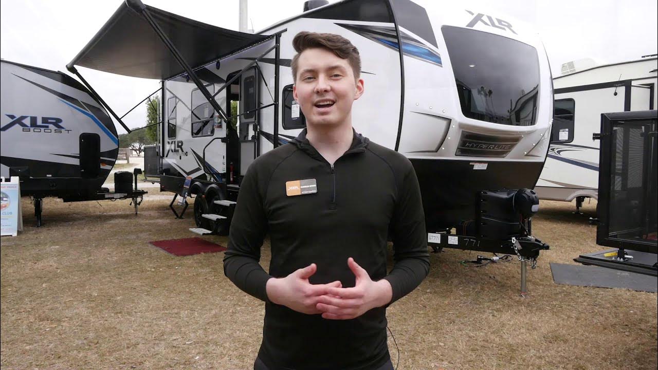 Tour the 2021 XLR Hyperlite 2513 Toy Hauler YouTube
