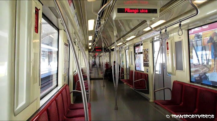 2015.10.25. - Utazás az M2-es metróval Budapesten (Blaha Lujza tér - Örs vezér tere)