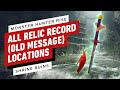 Monster hunter rise shrine ruins relic record old message locations