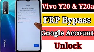 Vivo Y20 frp bypass || Vivo y20a Google bypass || Vivo Y20a frp lock unlock