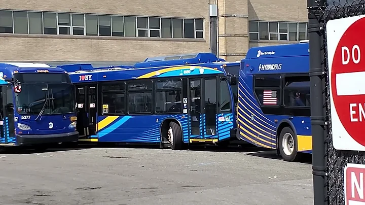 *MTABC || 2023 Nova Bus LFS Diesel #8989 at the JFK Vendor [EXCLUSIVE]