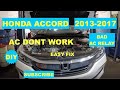 Honda Accord 2013-2017 AC Dont work, Bad AC Relay