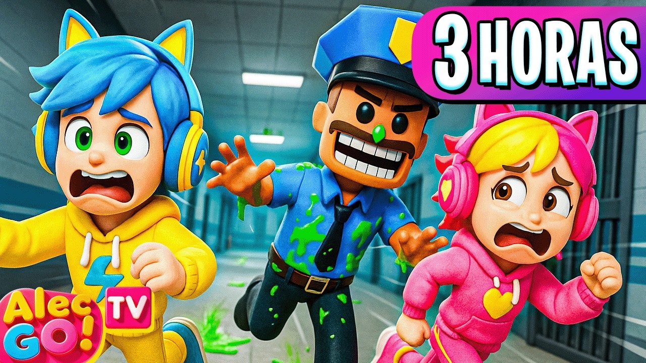 ESCAPAMOS DO POLICIAL NOJENTO! E mais 3 HORAS DE ROBLOX! ( Alec GO! #TV ...