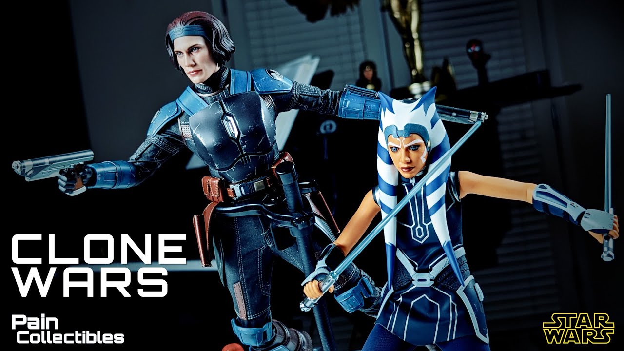 Ahsoka Tano Clone Wars Season 7 unboxing & posing YouTube