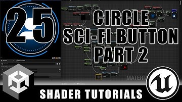 Circle Button Part 2 - Procedural Shapes and Patterns - Episode 25