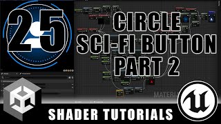 Circle Button Part 2 - Procedural Shapes and Patterns - Episode 25