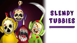 Slendytubbies Online Horror Game Series - (Creepypasta) Slendytubbies:  Origin This is my 2nd creepypasta, so it might me a sh*t And sorry for bad  english ~Santikun Everybody knows the game Slendytubbies created