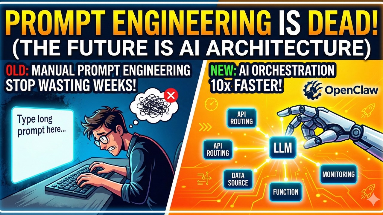 Why Prompt Engineering is Dead: Intro to AI Orchestration & OpenClaw ...