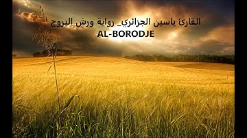 القارئ ياسين الجزائري  رواية ورش البروج