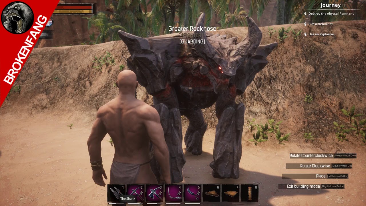 Conan Exiles Wish List Greater Rocknose immune to Lava YouTube