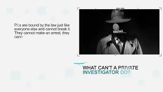 What Can a Private Investigator Do? And What They Can't